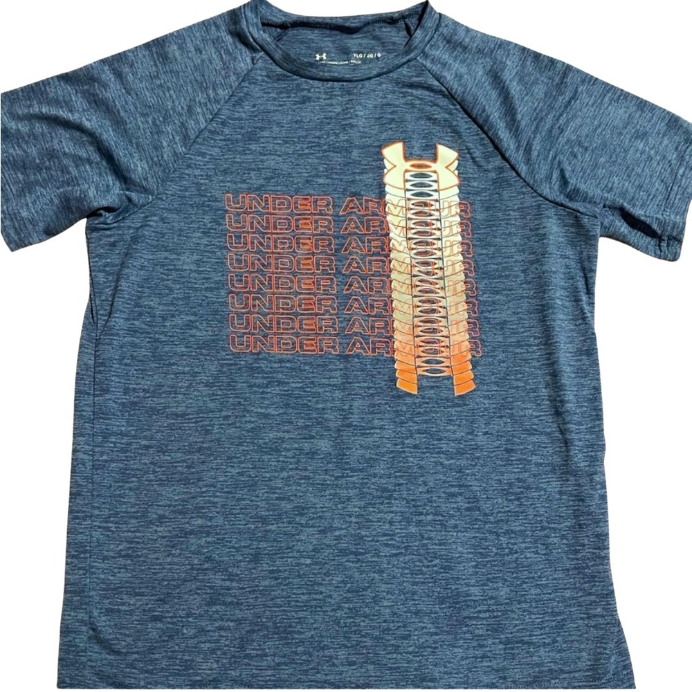 Under Armour Heat Gear Tech Gradient Wordmark Tee